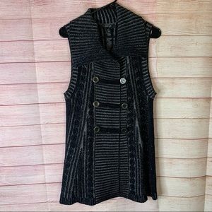 Style & Co Petite Sweater Vest Cardigan Size‎ PL